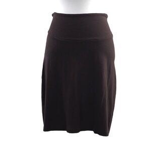Isabella Oliver Maternity Brown Fitted Pencil Skirt Womes 1 4 Stretch‎